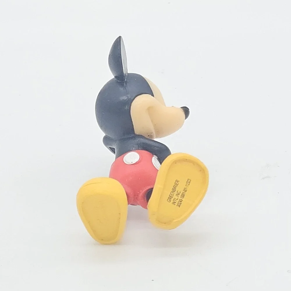 Disney Mickey Mouse PVC Figure Greenbrier Intl Classic Red Shorts Collectible